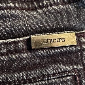 Chico's Dark Blue Denim Jeans